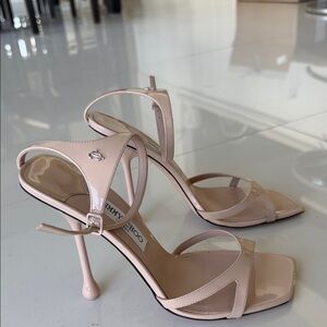 Jimmy Choo Blush Pink Strappy Heels